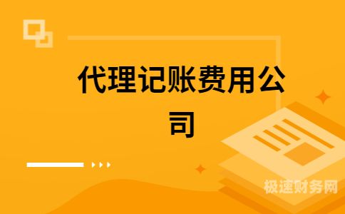 广东办理代理记账费用多少（广东代理公司记账费用）